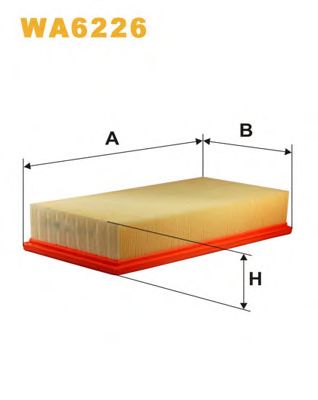WIX FILTERS wa6226 -  Воздушный фильтр